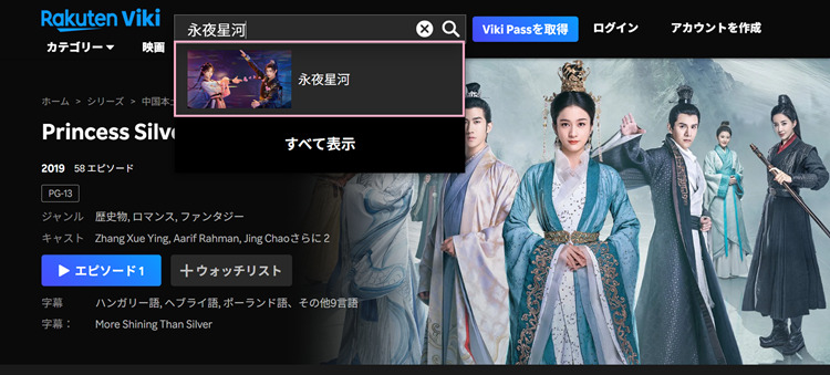 永夜星河を検索