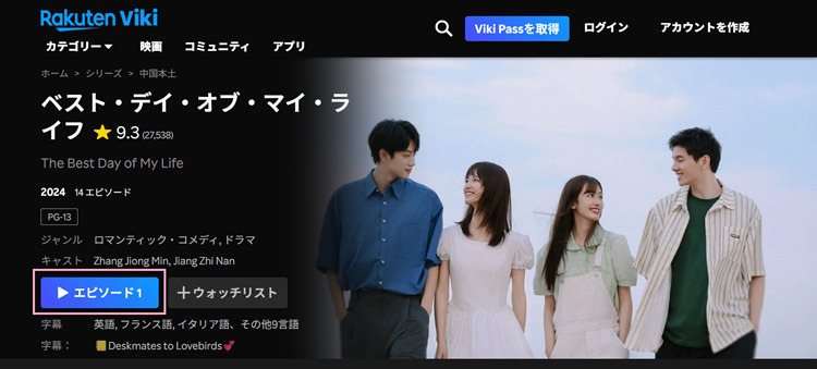The Best Day of My Lifeを再生