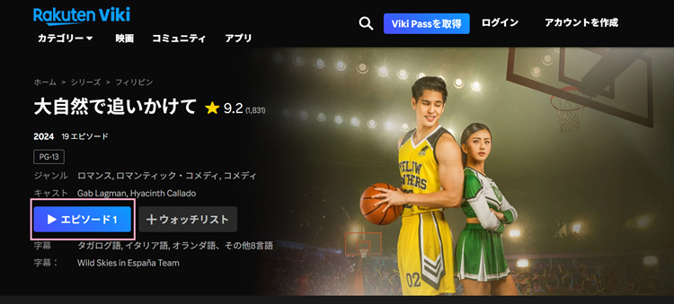 Chasing in the Wildを再生