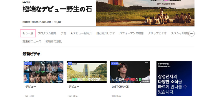 野生アイドルのもう一度